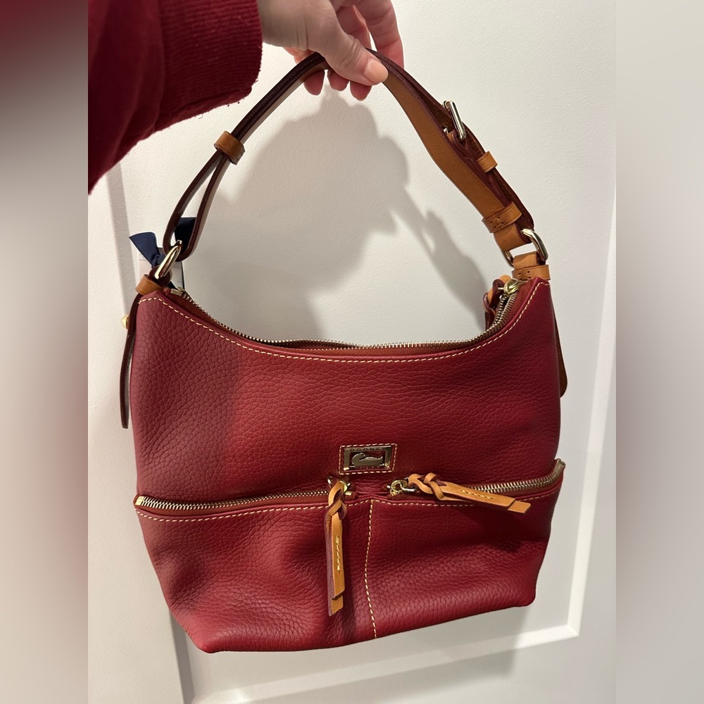 NWT Red Leather Dooney & Bourke Bag